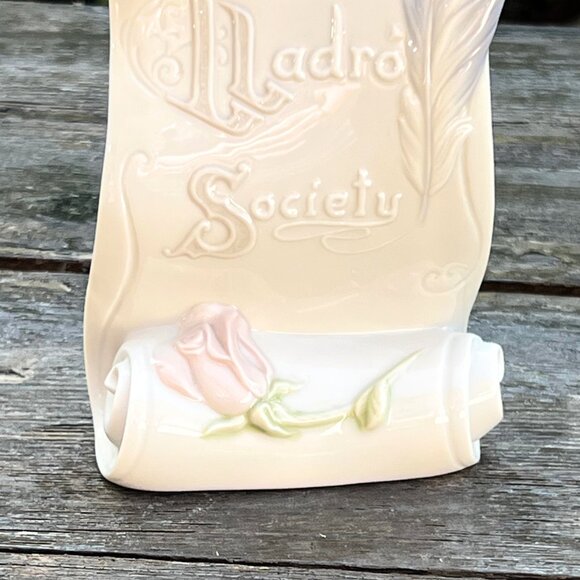 Lladro Society Porcelain Plaque Art Brings Us Together 7677 Scroll BOX - Picture 2 of 10